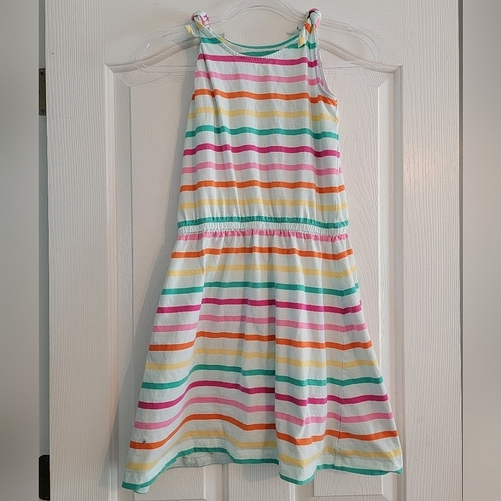 Gap Kids girls striped maxi dress